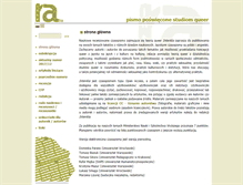 Tablet Screenshot of interalia.org.pl